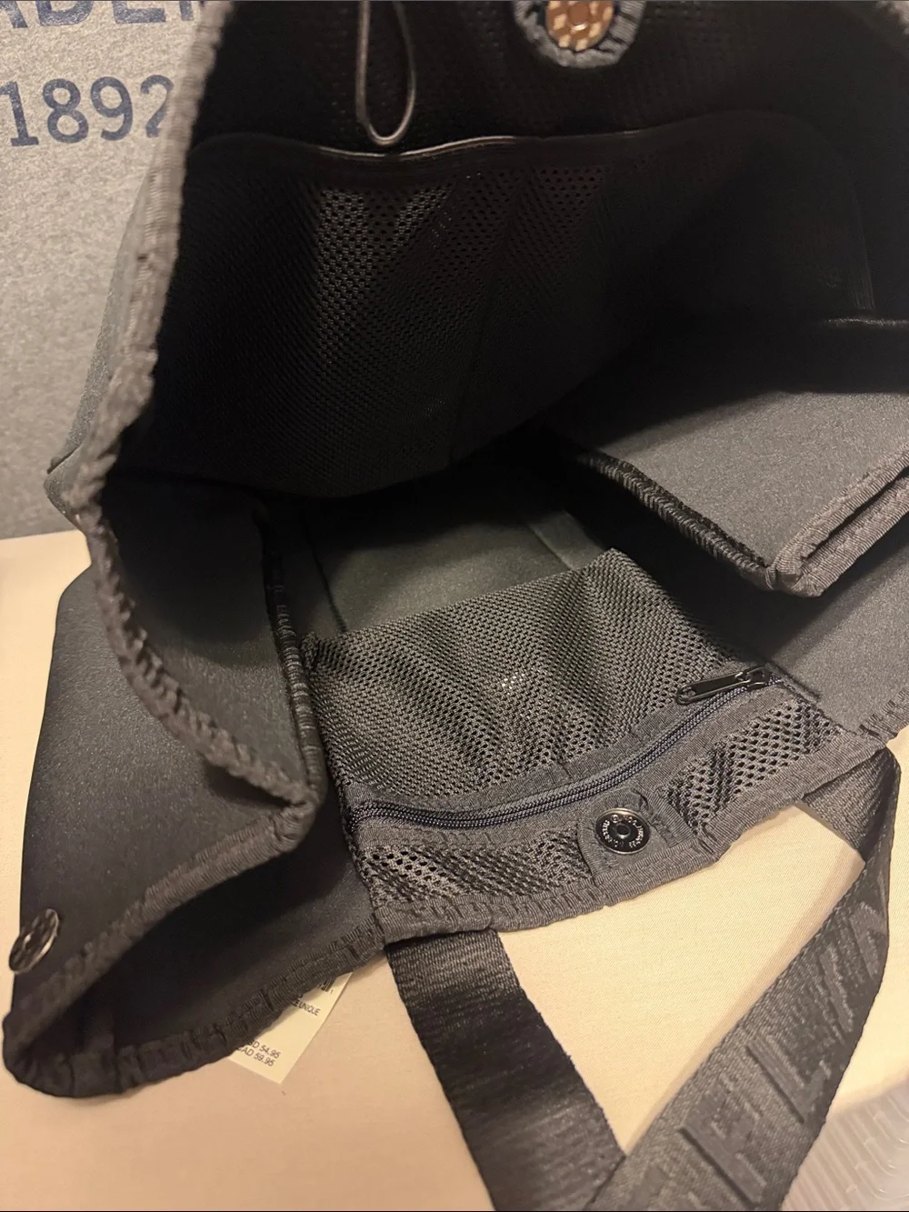 OFFLINE  Black Neoprene Everyday Tote
